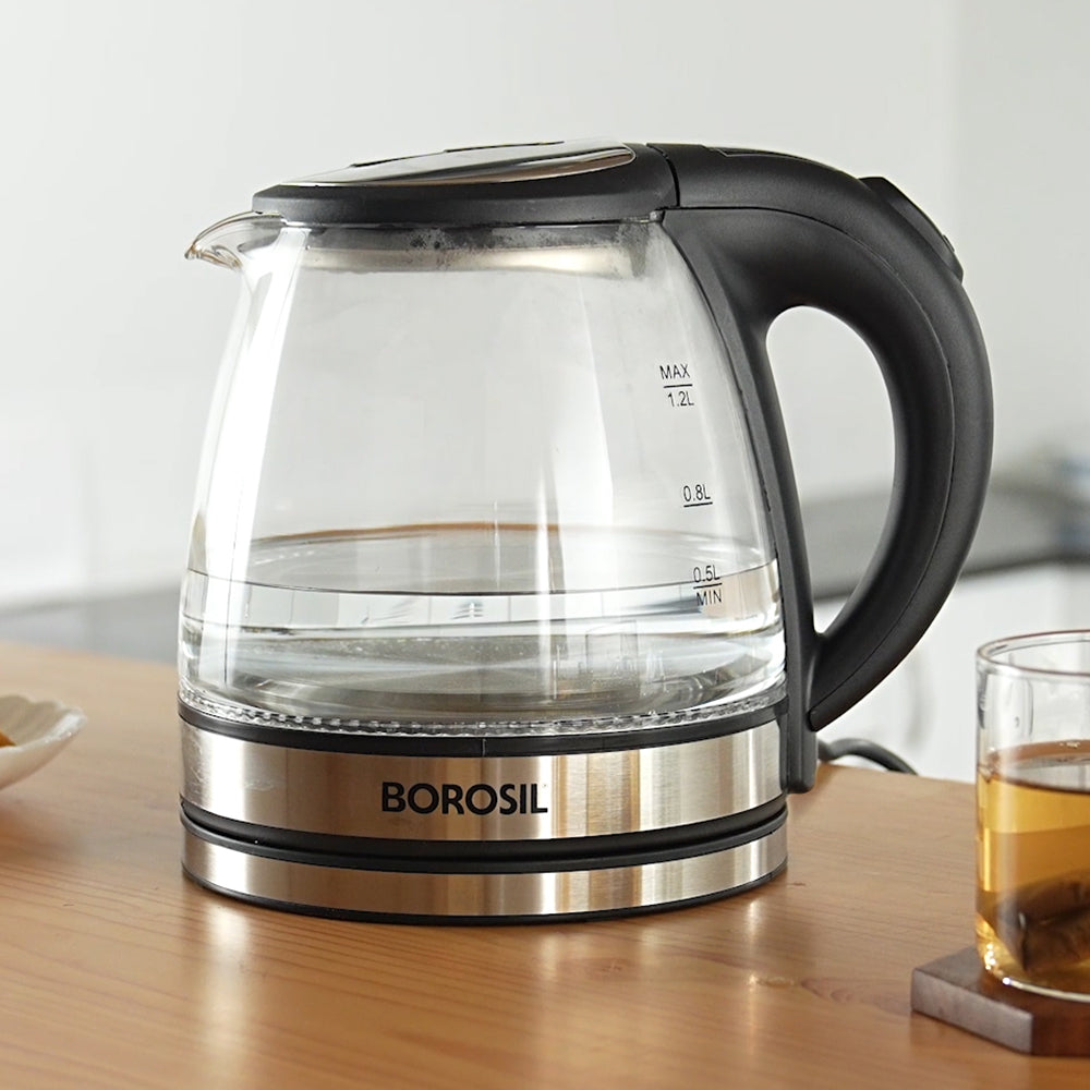 Crystal Electric Glass Kettle